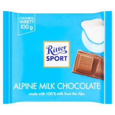  Ritter Sport Alpesi tej 100g csokoládé és édesség