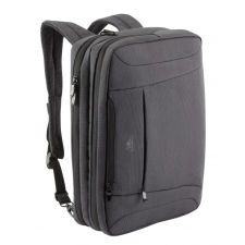 RivaCase 8290 Convertible Laptop bag/backpack 16" Charcoal black számítógéptáska