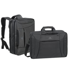 RivaCase Notebook táska, hátizsákká alakítható, 16&quot;, RIVACASE &quot;Central 8290&quot;, fekete tok és táska