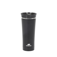 RivaCase Termosz pohár, 0,5 l, belső filtertartóval, RIVACASE &quot;Garda&quot;, fekete termosz