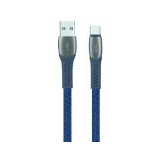 RivaCase USB kábel, USB - USB-C, 1,2 m, RIVACASE "PS6102", kék kábel és adapter