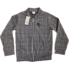 RIVER ISLAND kockás bomber pulóver - 116 (ÚJ) gyerek pulóver, kardigán