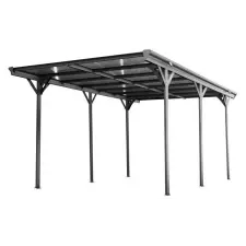 RIWALL RMCP 16x10 Anthracite alumínium kocsibeálló 5x3 m (CH500-GT) kerti tárolás