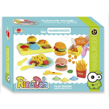 Rizs-gyurma - kreatív gyurmakészletek - Hamburger készítéséhez gyurma