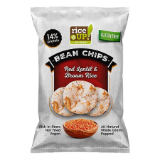 Rizschips RICE UP proteines vöröslencsével 60g előétel és snack