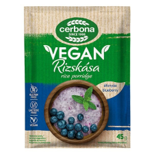 Rizskása CERBONA Vegán gluténmentes áfonyás 45g reform élelmiszer