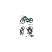  Rizspapír - motorok dekorációs kellék