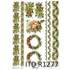  Rizspapír - sorminta dekorációs kellék