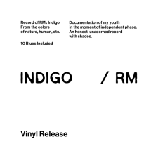  RM (Bts) - Indigo (Vinyl LP (nagylemez)) rock / pop