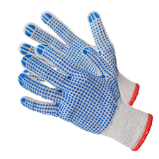 RND2 Blue két oldalon pöttyözött kesztyű (kék) XL / 10 védőkesztyű
