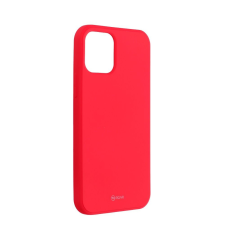ROAR Apple iPhone 12 tok, Rugalmas szilikon, Roar Jelly, Rózsaszín tok és táska