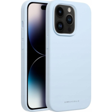 ROAR Apple iPhone 14 Plus prémium szilikon tok velúr béléssel, világoskék ( ) tok és táska