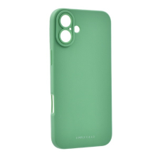 ROAR Apple iPhone 16 luna szilikon telefonvédő (ultravékony, matt, kameravédő, wireless) mentazöld tok és táska