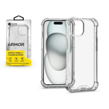 ROAR Armor Gel Szilikon hátlap iPhone 15 átlátszó tok és táska