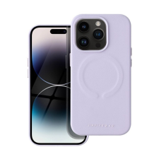 ROAR Leather Magsafe iPhone 14 Pro eco bőr tok, lila tok és táska
