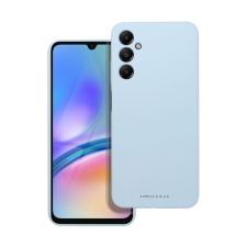 ROAR Samsung Galaxy A05s prémium szilikon tok velúr béléssel, világoskék tok és táska
