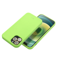ROAR színes zselés tok - iPhone 14 Pro Max lime tok és táska