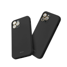 ROAR színes zselés tok - iPhone 15 Pro fekete tok és táska