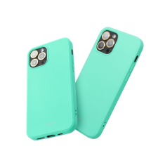 ROAR színes zselés tok - iPhone 15 Pro menta tok és táska