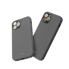 ROAR színes zselés tok - iPhone 15 Pro szürke tok és táska