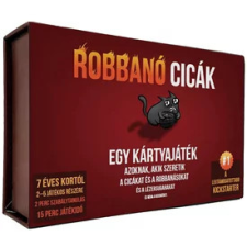  Robbanó cicák kártyajáték kártyajáték