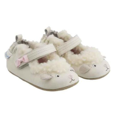 Robeez Fehér bárányos puhatalpú kiscipő 0-6 hó gyerek cipő