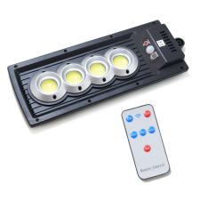 Robi Napelemes kültéri LED lámpa, mozgásérzékelővel - 4 x extra erős COB LED / távirányítóval vezérelh... kültéri világítás