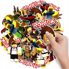 ROBLOX KARAKTER MATRICÁK MATRICA NOTEBOOK MINTÁK 6 DB matrica