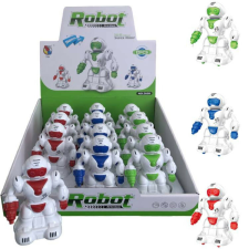  ROBOT LENDKEREKES KEZÉT MOZGATJA 3SZÍN 12CM BZ3936 1DB elektronikus játék