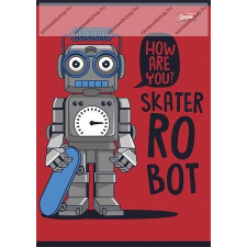 Robot Red kockás füzet, A5/27-32 füzet