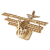 Robotime 3D modell - Tri plane repülőgép