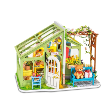Robotime Rolife diy ház: tavaszi virágtalálkozó puzzle, kirakós