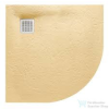 Roca Terran Stonex 90x90 cm-es íves zuhanytálca lefolyóval,Arena AP10538438401510
