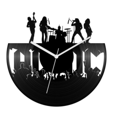  Rock banda bakelit óra falióra