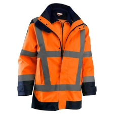 Rock HV4IN1-O jól-láthatósági multifunkciós télikabát és softshell dzseki láthatósági ruházat
