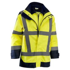 Rock HV4IN1-O jól-láthatósági multifunkciós télikabát és softshell dzseki