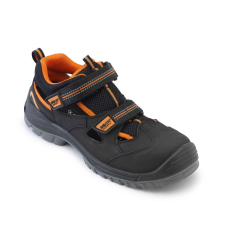 Rock MASTER-SA-O_ S1P SRCfémmentes munkavédelmi szandál, Nubuk bőr munkavédelmi cipő