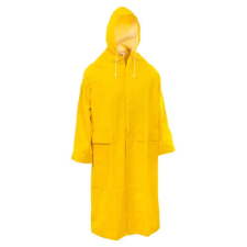 Rock RAINFALL-Y-M méret Hosszú PVC munkavédelmi esőkabát Sárga színben munkaruha