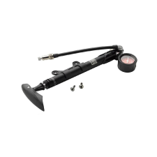 Rock Shox Boxxer nyomásmérõs teleszkóp és minipumpa, 21 bar, fekete-piros kerékpár és kerékpáros felszerelés