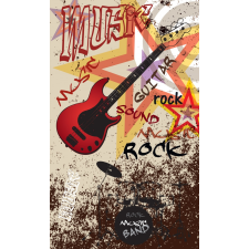 Rock zene, poszter tapéta 150*250 cm tapéta, díszléc és más dekoráció