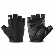 Rockbros S106BK kerékpáros kesztyű, S méret - fekete kerékpáros kesztyű