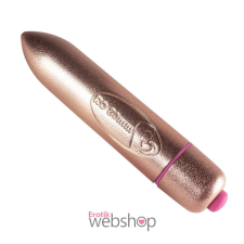  Rocks-Off Coloured 7 fokozat, 80 mm Gold - Arany, Mini rúdvibrátor vibrátorok