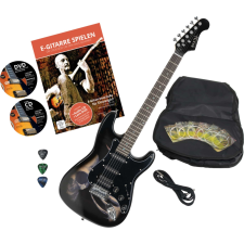 Rocktile Pro St60-Sk Elektromos Gitár Koponyás Kiegészítőkkel gitár és basszusgitár
