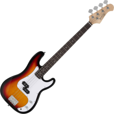 Rocktile Puncher elektromos basszusgitár Sunburst gitár és basszusgitár