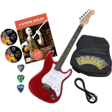 Rocktile Sphere Classic Elektromos Gitár Piros Tartozékokkal gitár és basszusgitár