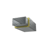 Rockwool Conlit / Ductrock kőzetgyapot lemez, 90 mm (3,0 m²/csomag)