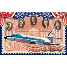  Roden Lockheed VC-140B Jetstar 1:144 (324) makett
