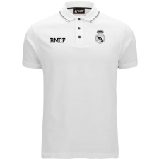 Rogers A habfehér Real Madrid galléros pólód - 2XL férfi póló