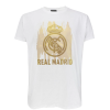 Rogers A Real Madrid címeres pólója - fehér-arany - S