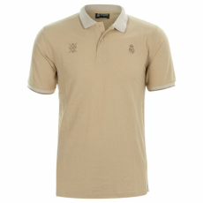 Rogers Prémium Real Madrid galléros póló, bézs - 2XL